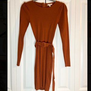 GB (Gianni Bini) Burnt orange sweater dress